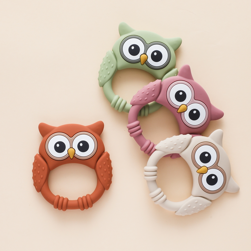 Baby Food Natural - 1pc Silicone Teether Baby 0-12 Toys