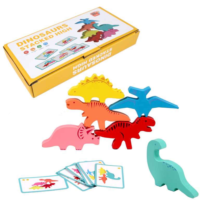 Baby Food Game - Wooden Balance Blocks Toys For Children