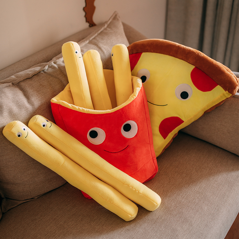 Baby Food Natural - Interesting Food Pillow French Fries Pizza