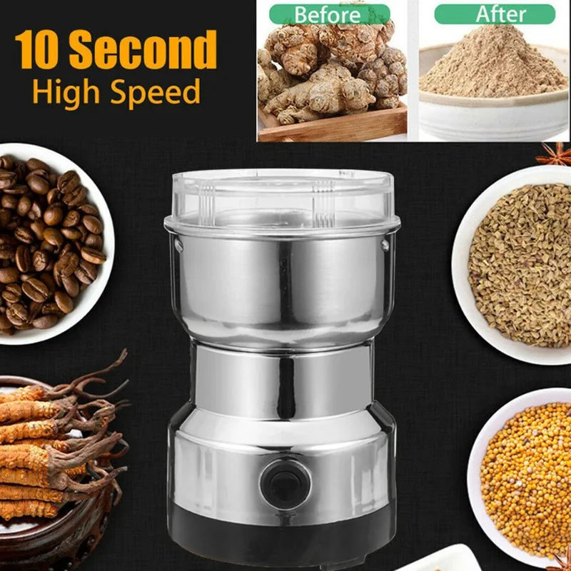 Baby Food Home - 110V-220V Electric Grinder Home Coffee Kitchen
