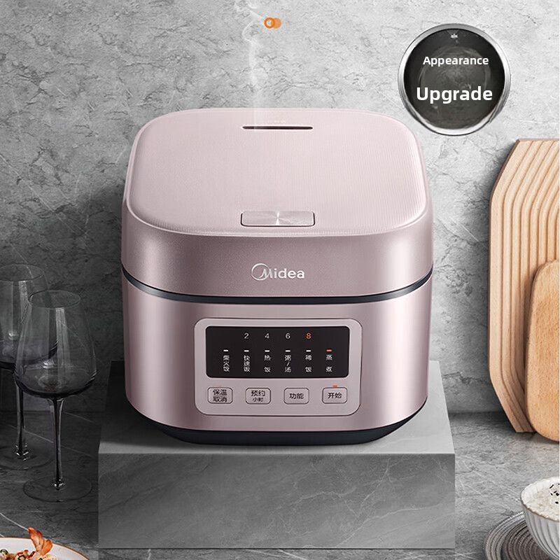 4L Smart Rice Cooker with Time - Baby Food Oil 评论和价格