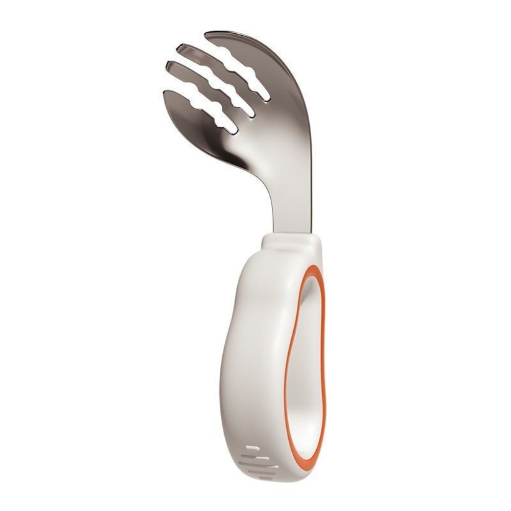 Silicone Baby Fork and Spoon S - Self Feed Spoon 评论和价格