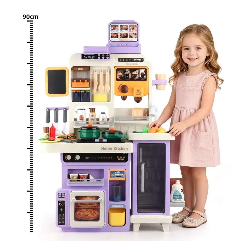 90cm Large Pretend Play Kitche - Baby Kitchen Food 评论和价格