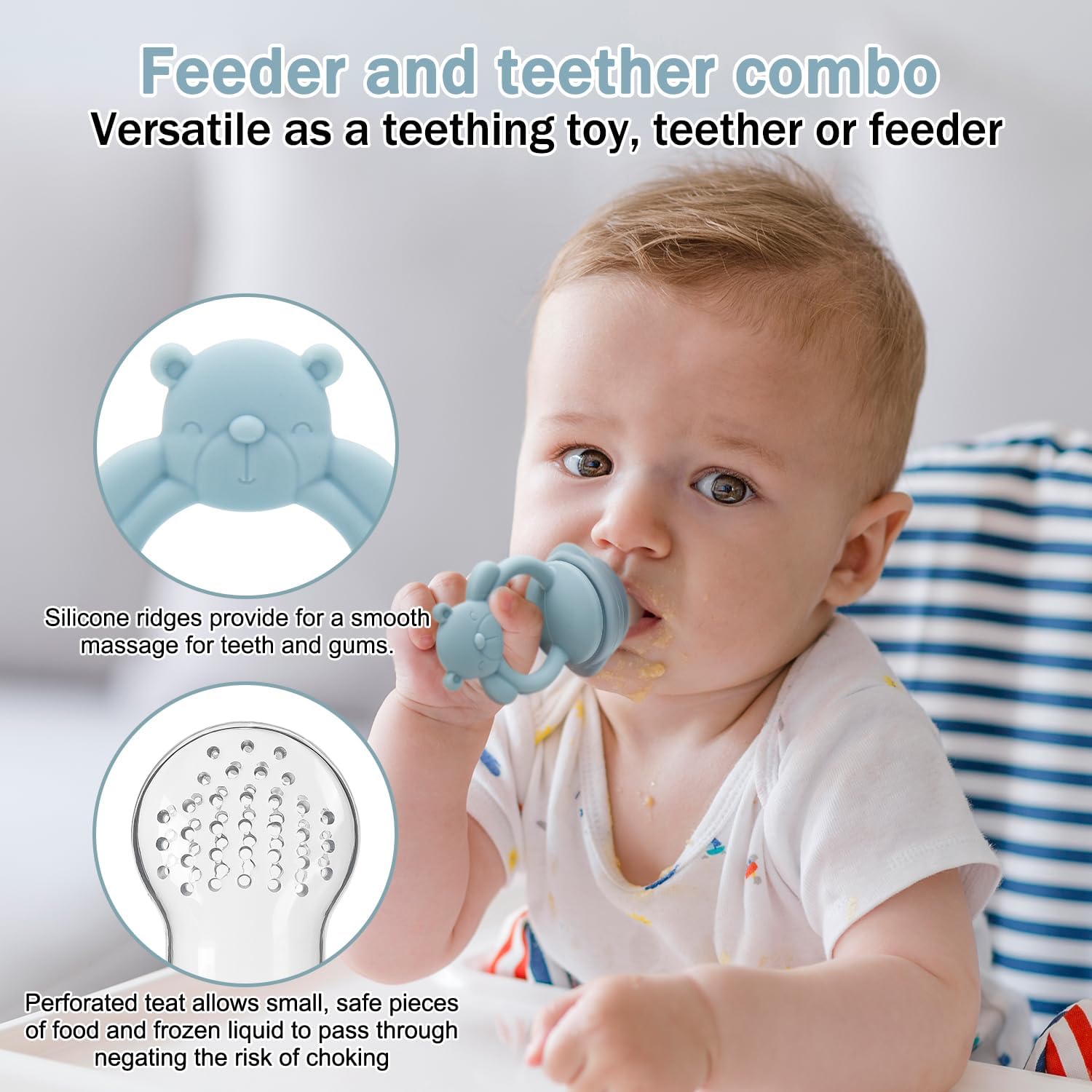 Baby Fruit & Food Feeder Pacif - Baby Food Fruits 评论和价格