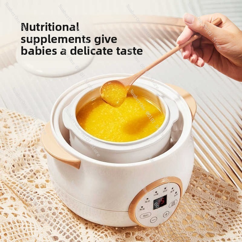 Small Double Layer Stew Pot Ba - Baby Food Home 评论和价格
