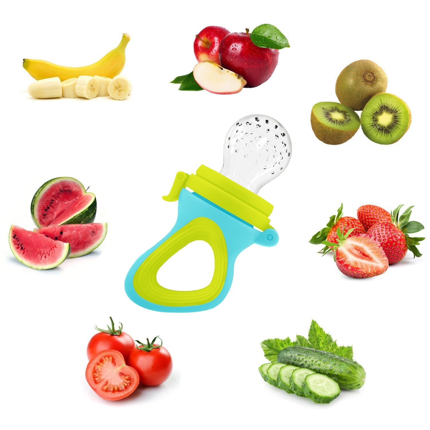 Squeezing Feeding Bottle Cup S - Baby Food Category 评论和价格