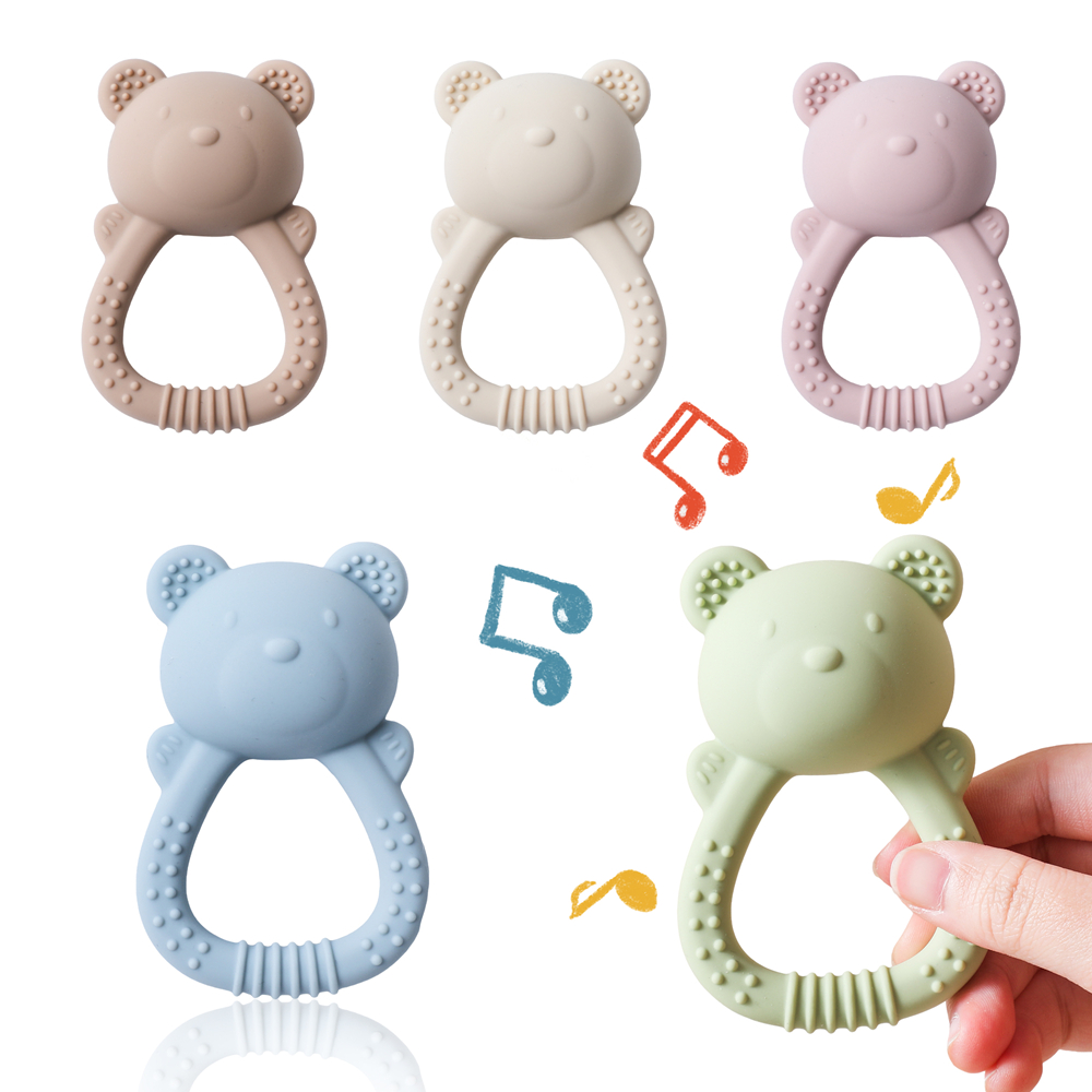 Baby Silicone Teether Bear Han - Baby Food Natural 评论和价格