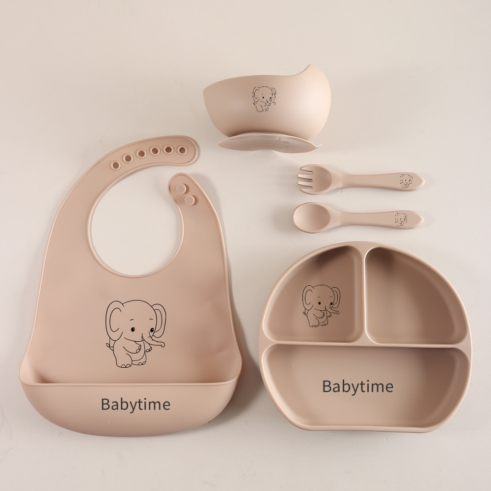 Laser Elephant Baby Utensils S - Baby Food Weaning 评论和价格