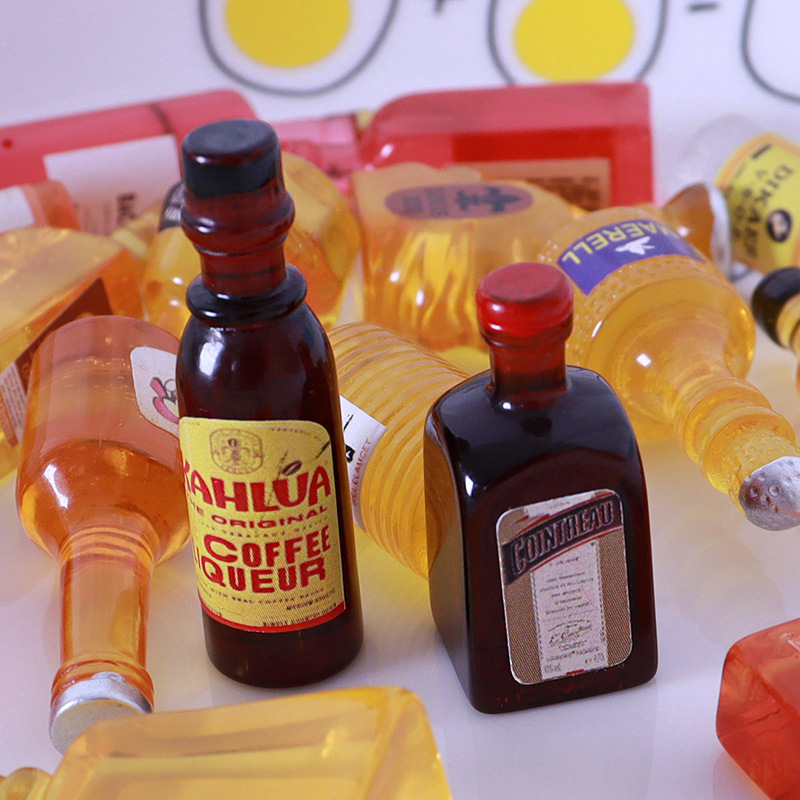 10pcs Miniature Dollhouse Bott - Baby Kitchen Food 评论和价格