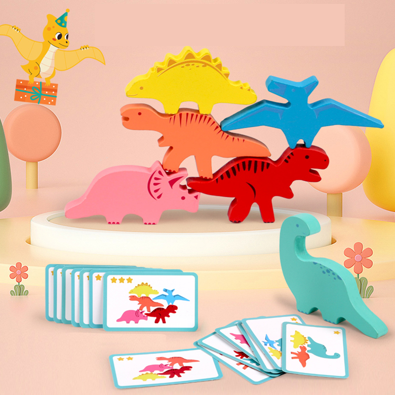 Wooden Balance Blocks Toys For - Baby Food Game 评论和价格