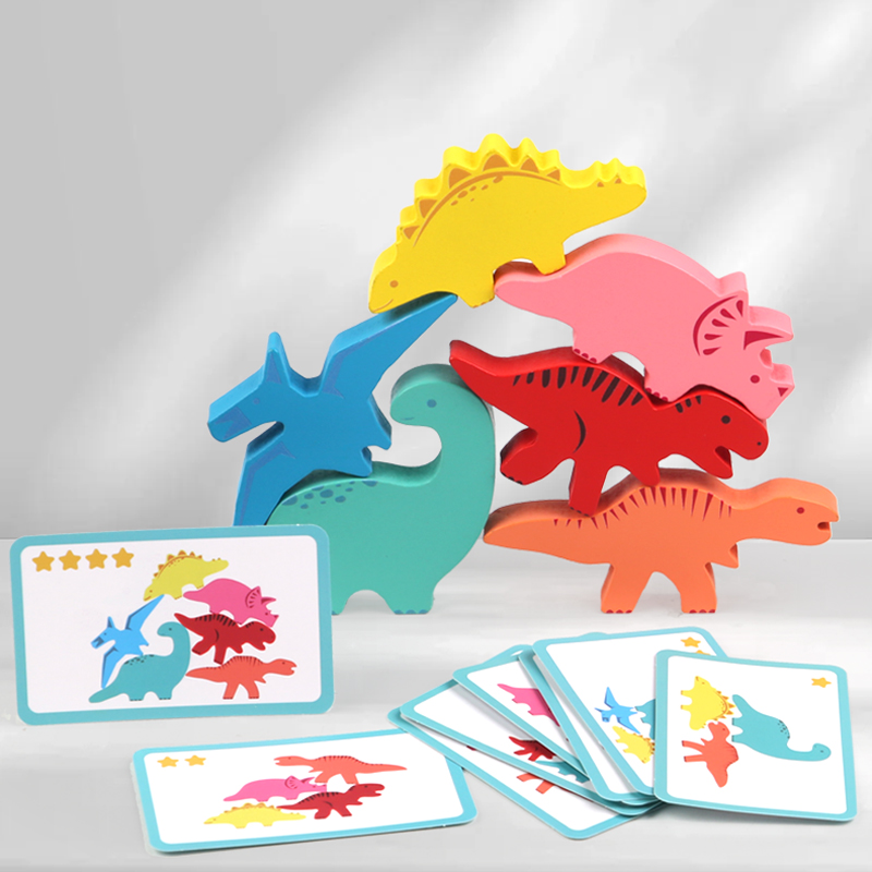 Wooden Balance Blocks Toys For - Baby Food Game 评论和价格