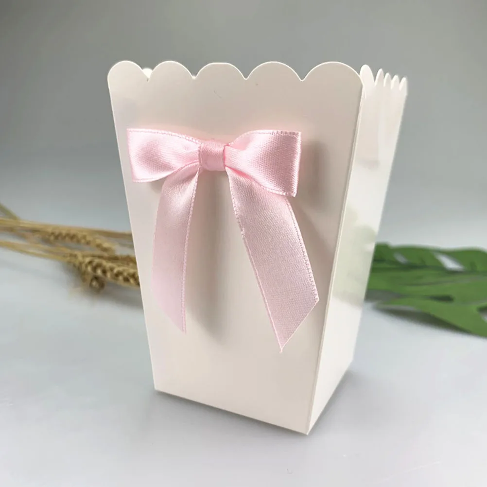 12pcs Pink Bow Popcorn Box Par - Baby Food Nestle 评论和价格