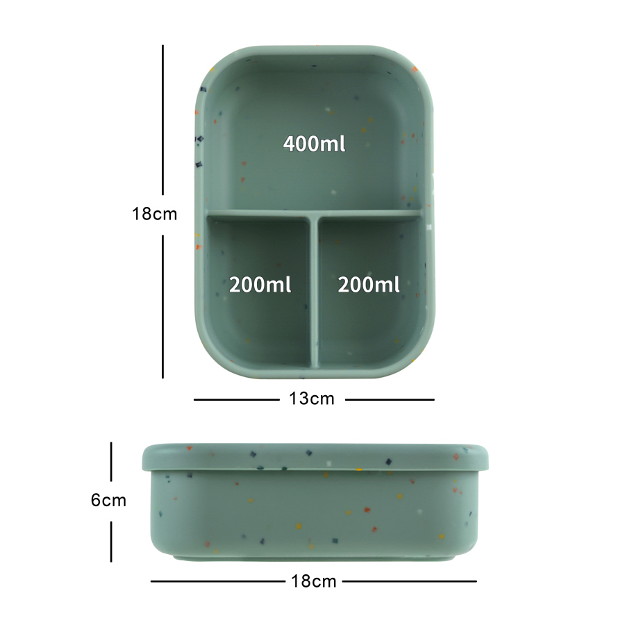 1PCS Microwave Lunch Box Silic - Baby Food Nestle 评论和价格