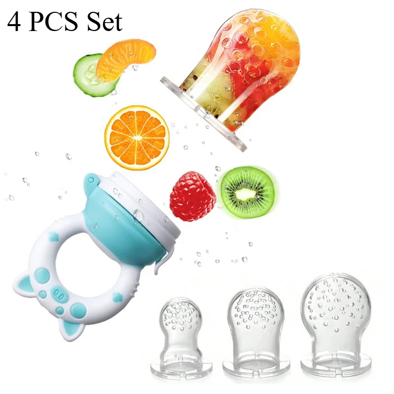 4pcs/set Silicone Fruit & Vege - Baby Food Product 评论和价格