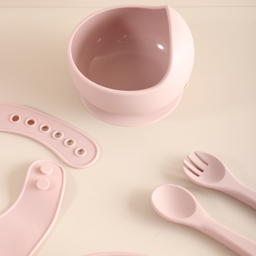5pcs Bunny Baby Utensils Set,  - Baby Food Weaning 评论和价格