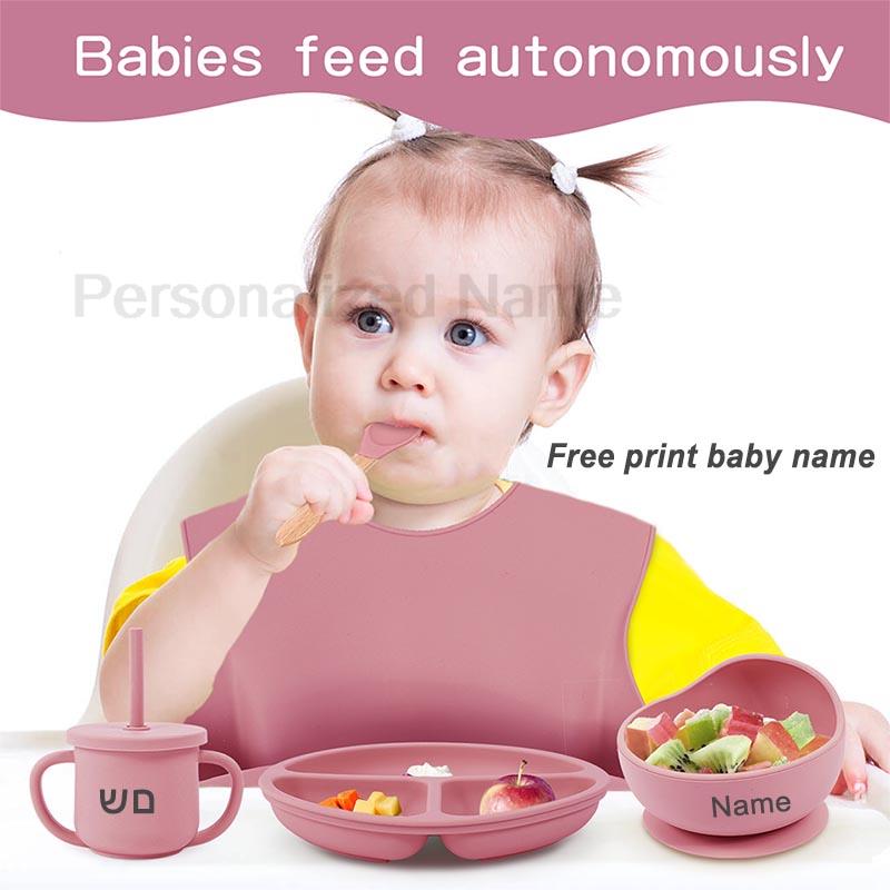 6Pcs Baby Feeding Set Free Per - Baby Food Utensil 评论和价格