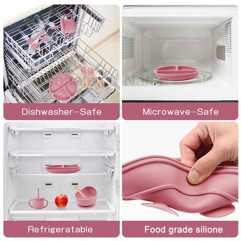 6Pcs Baby Feeding Set Free Per - Baby Food Utensil 评论和价格