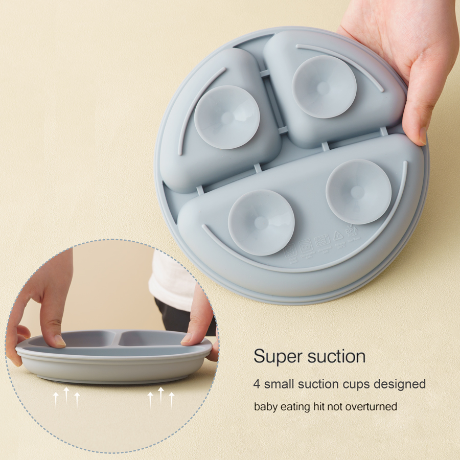 5Pcs Baby Silicone Feeding Set - Baby Food Utensil 评论和价格