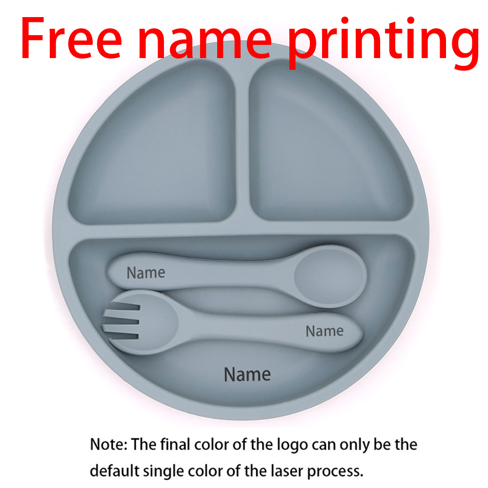 Free Name Printing Silicone Ch - Baby Food Utensil 评论和价格