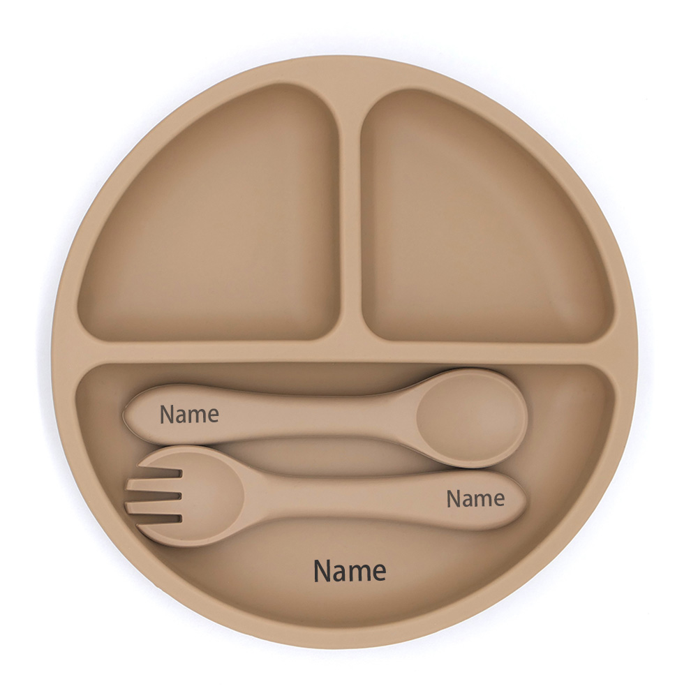 Free Name Printing Silicone Ch - Baby Food Utensil 评论和价格