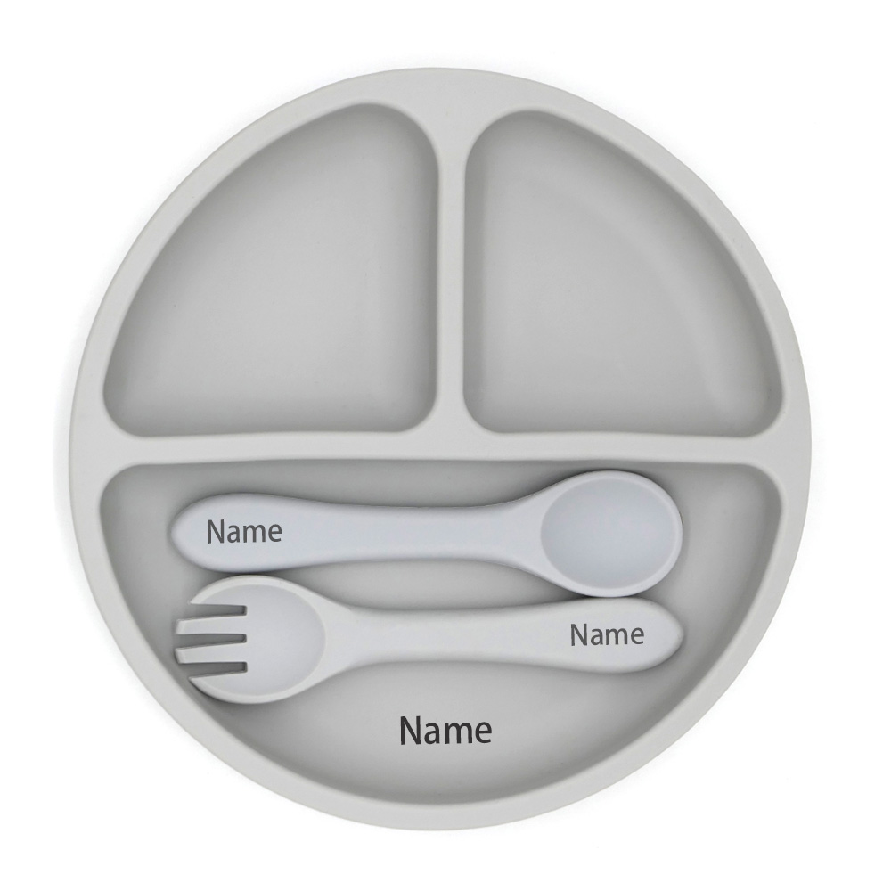 Free Name Printing Silicone Ch - Baby Food Utensil 评论和价格