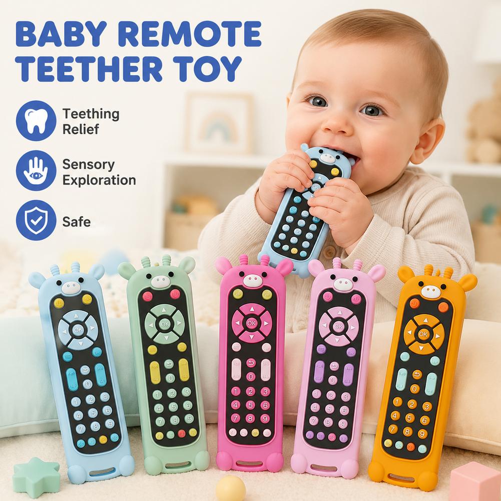Baby Teether Silicone TV Remot - Baby Food Natural 评论和价格