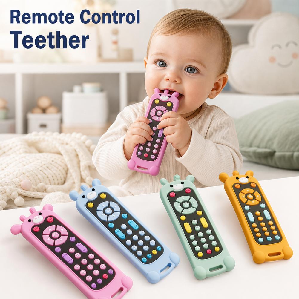 Baby Teether Silicone TV Remot - Baby Food Natural 评论和价格
