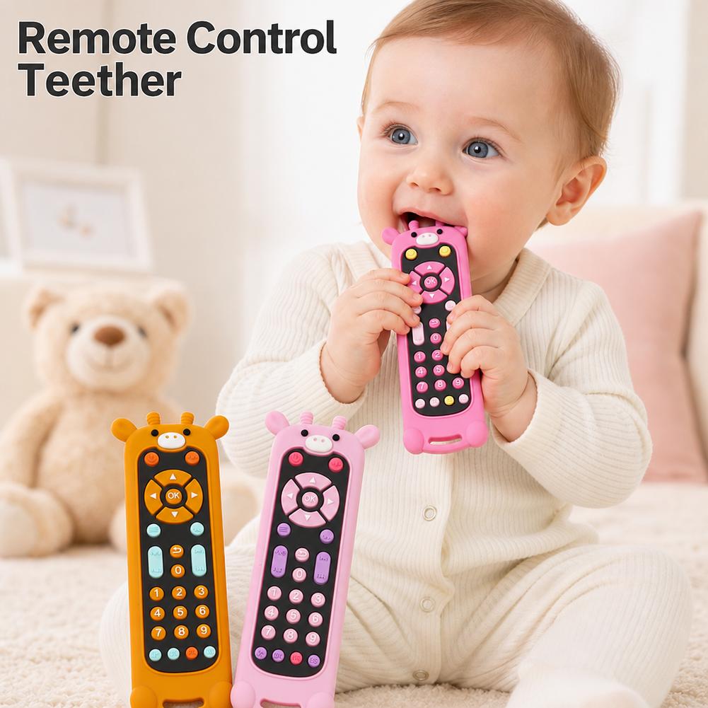 Baby Teether Silicone TV Remot - Baby Food Natural 评论和价格