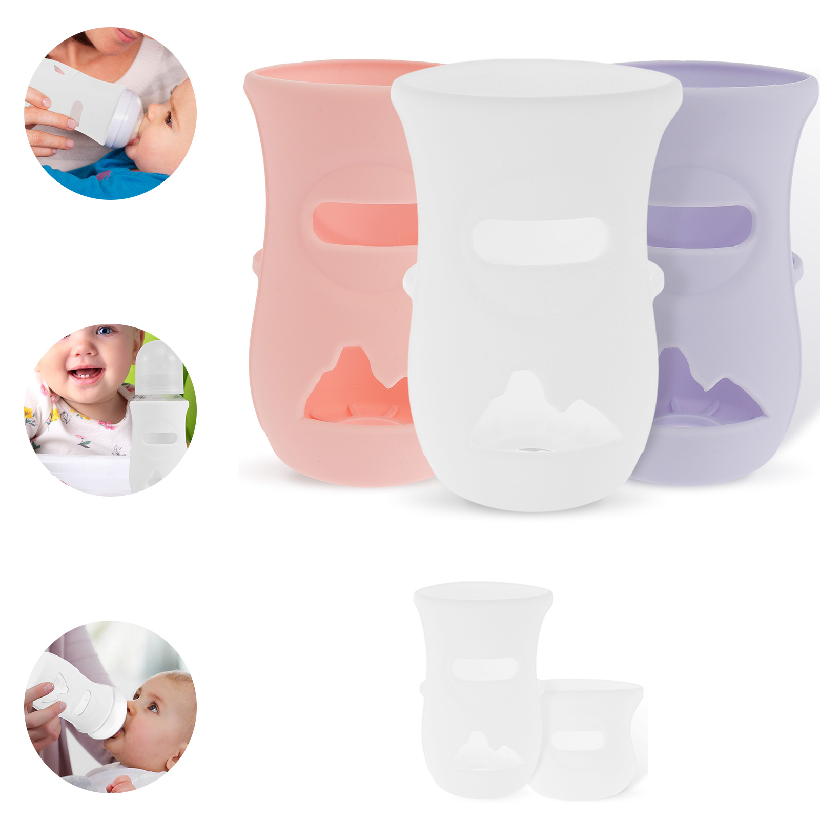 Silicone Sleeves Silicone Baby - Baby Food Natural 评论和价格