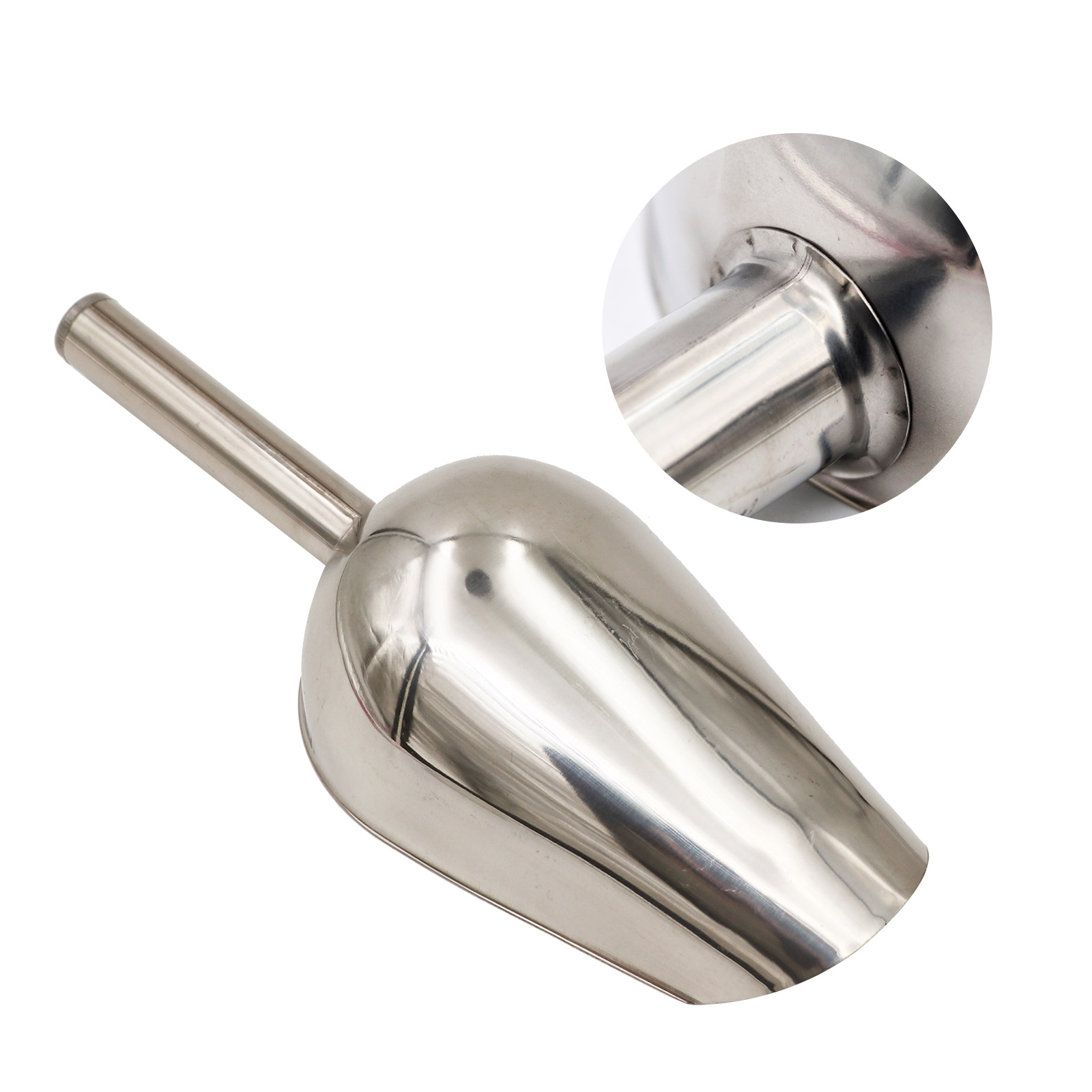 Pet Food Shovel Stainless Stee - Self Feed Spoon 评论和价格