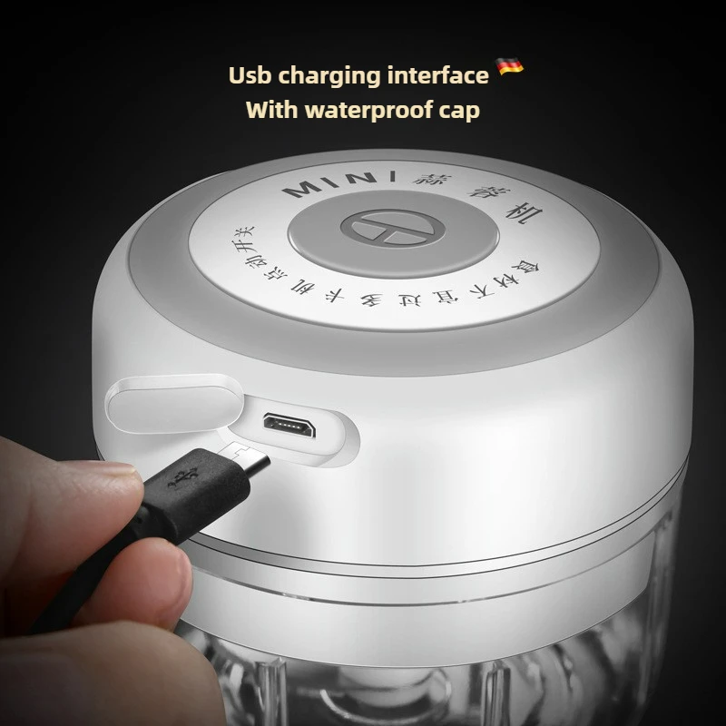 Electric Mini Garlic Chopper 1 - Baby Kitchen Food 评论和价格