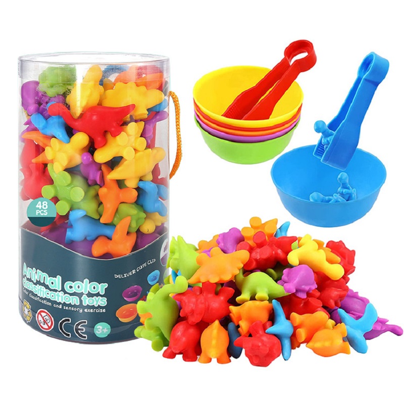 Kid Montessori Toys Rainbow Ma - Baby Food Game 评论和价格