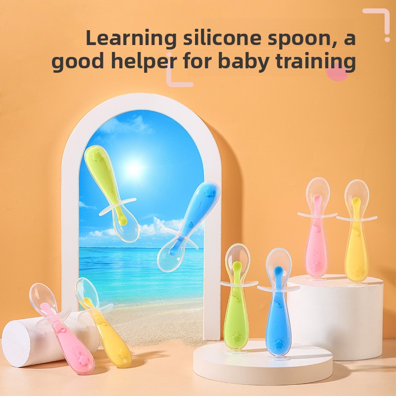 Baby Silicone Spoon, Baby Rice - Baby Food Utensil 评论和价格