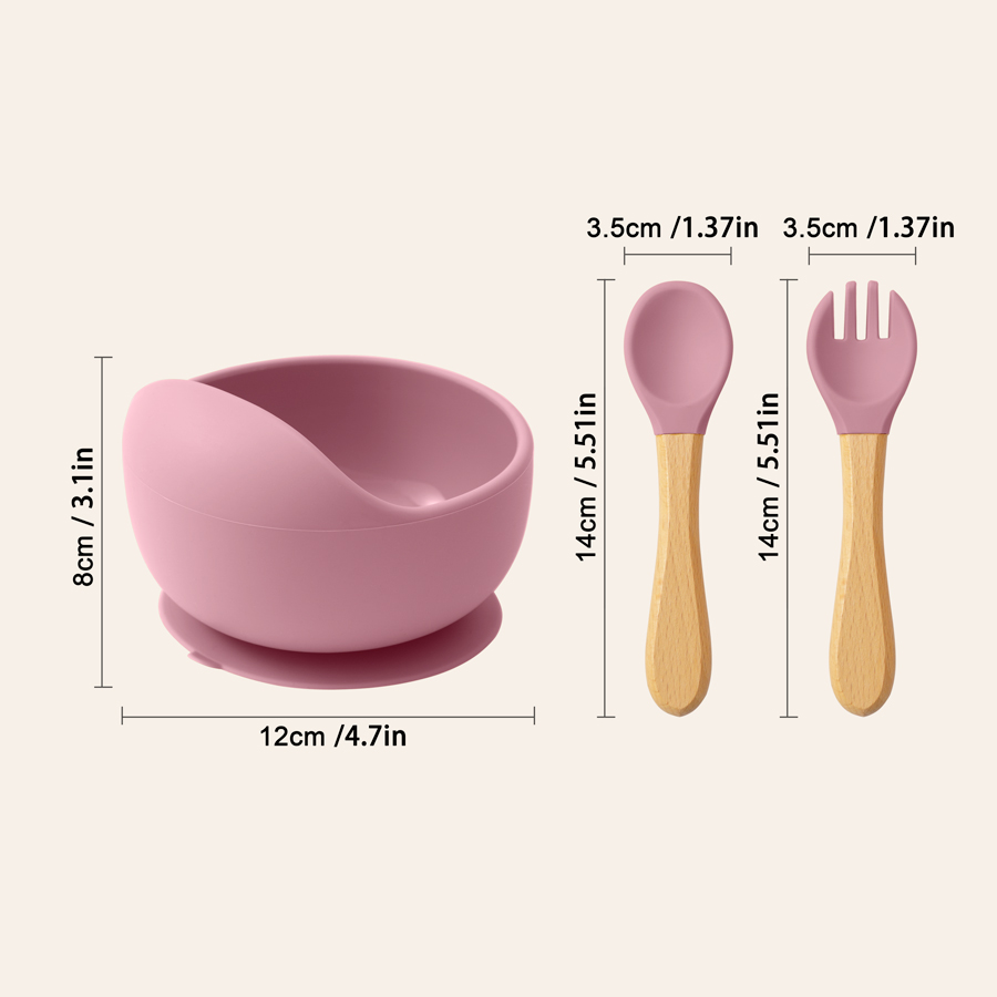Mamaplan 3PCS Baby Silicone Fe - Baby Food Utensil 评论和价格
