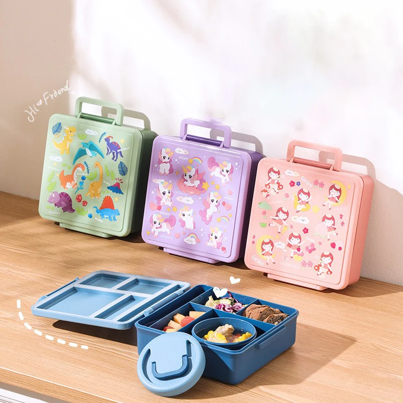 Lunch Box Cartoon Fruit Salad  - Baby Food Fruits 评论和价格