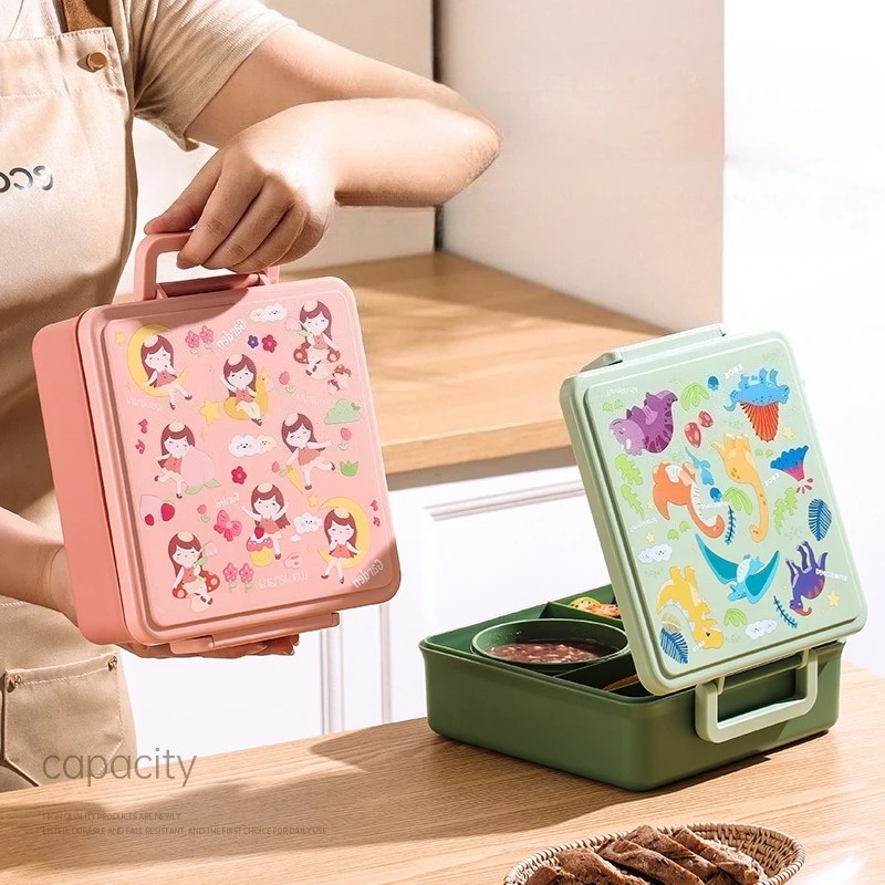 Lunch Box Cartoon Fruit Salad  - Baby Food Fruits 评论和价格