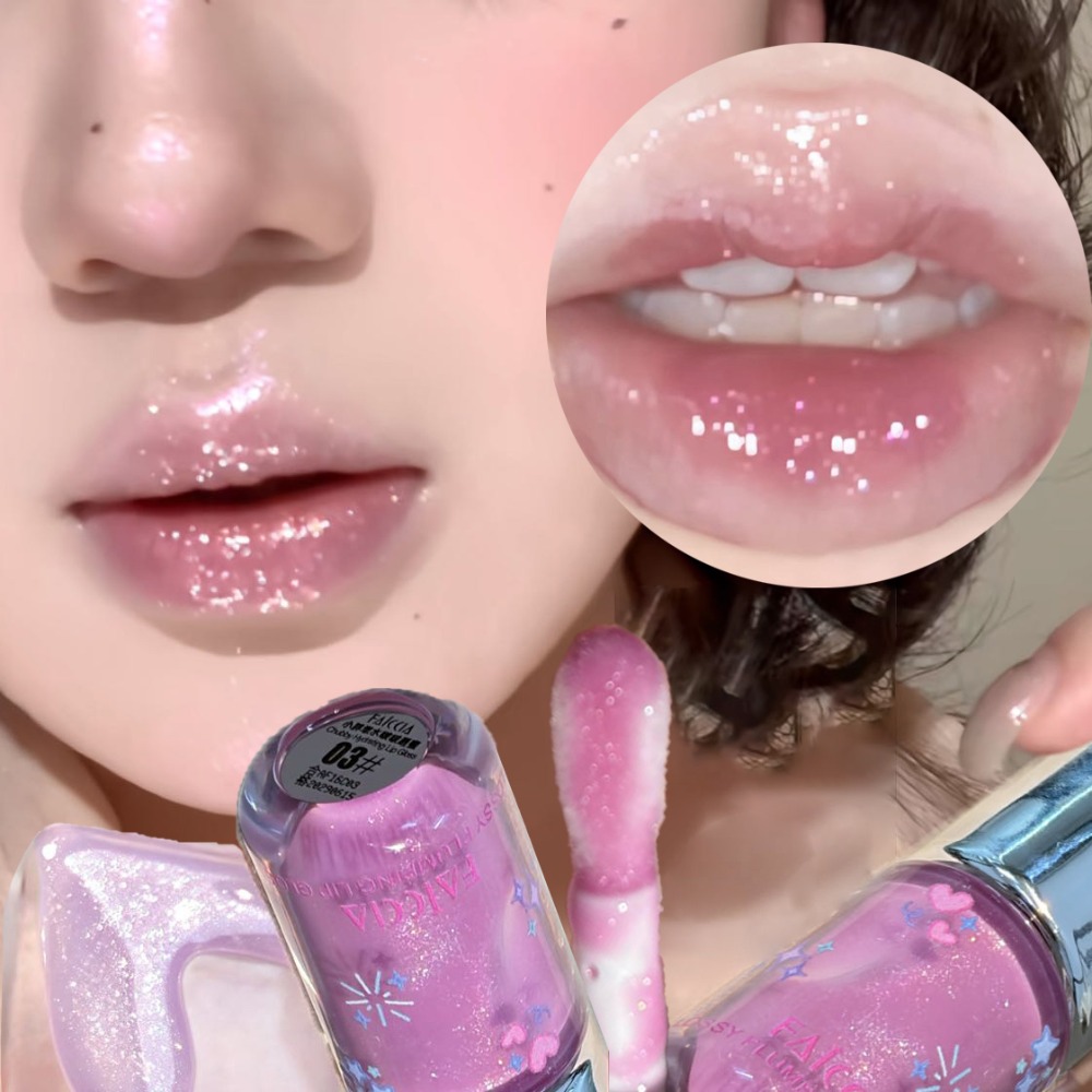 Baby Blue Sparkling Lip Gloss  - Baby Food Oil 评论和价格