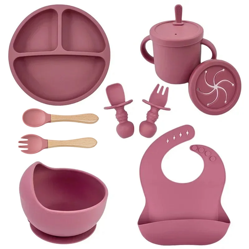 Food Grade Silicone Child Dish - Baby Food Utensil 评论和价格