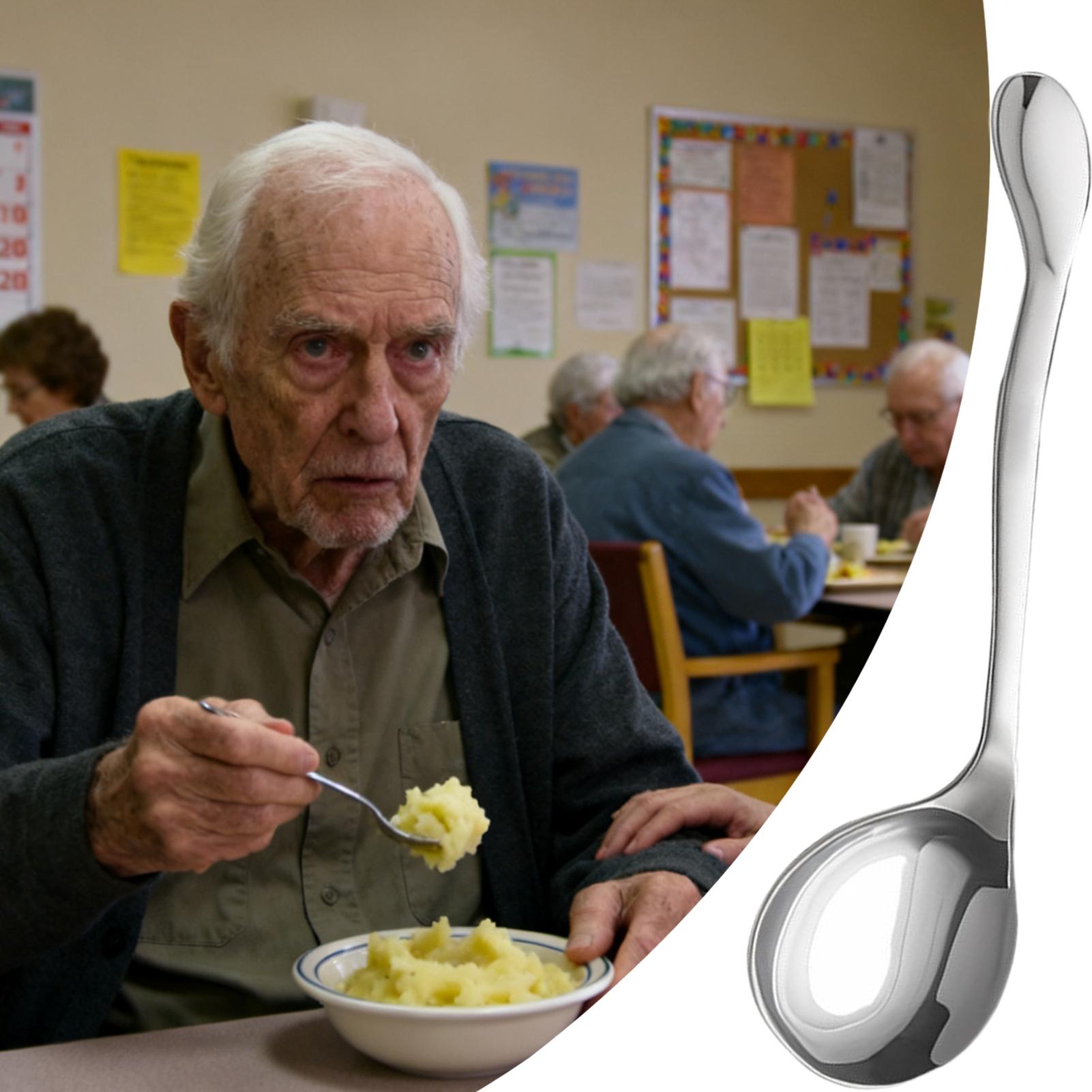 Adaptive Spoon Stainless Steel - Self Feed Spoon 评论和价格