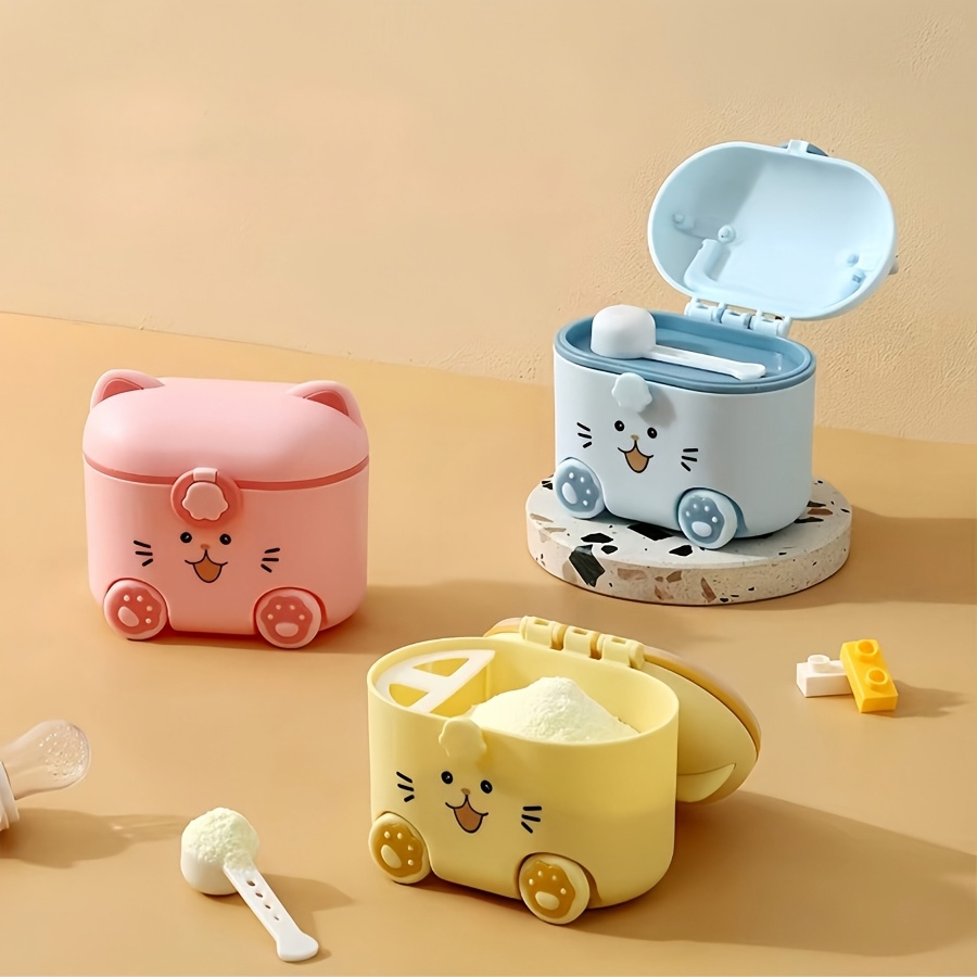 Cute Cat Milk Powder Container - Baby Food Nestle 评论和价格