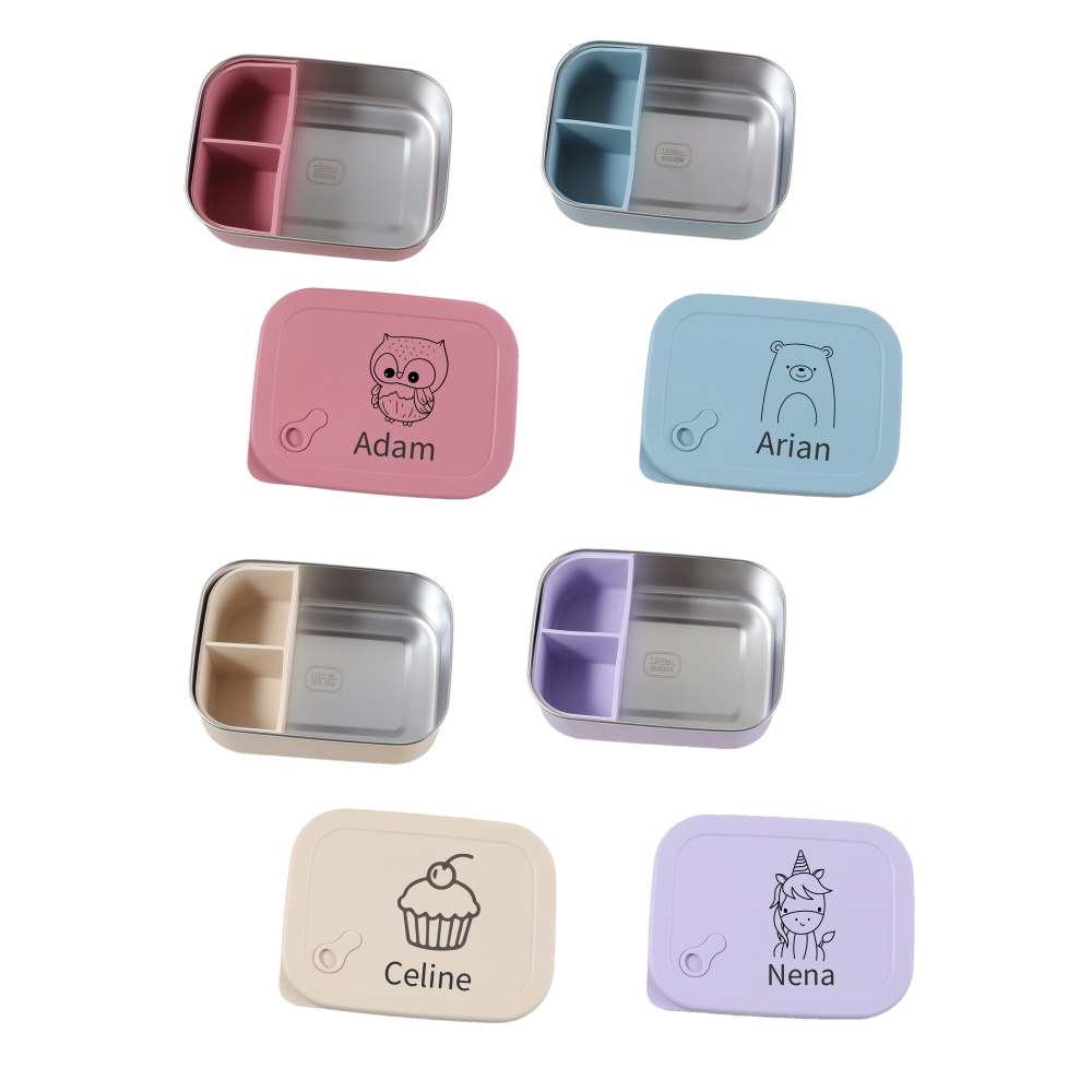 1200ml 1pc Custom Name & Patte - Baby Food Utensil 评论和价格