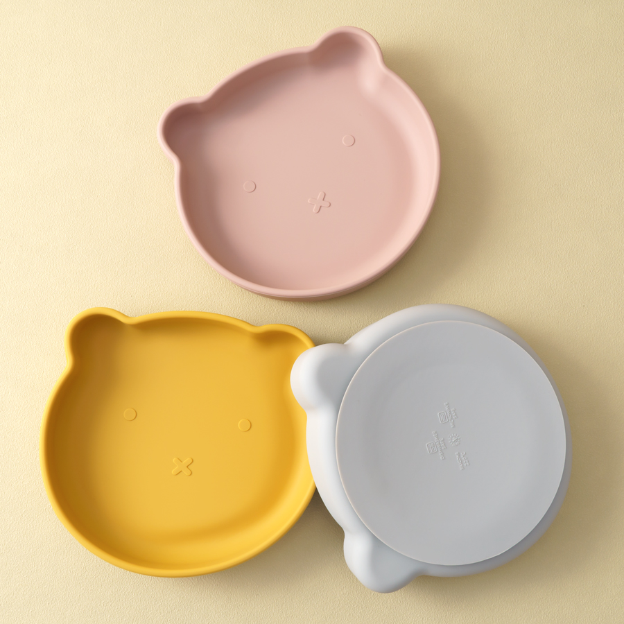 1PC Silicone Baby Dishes Sucti - Baby Food Product 评论和价格