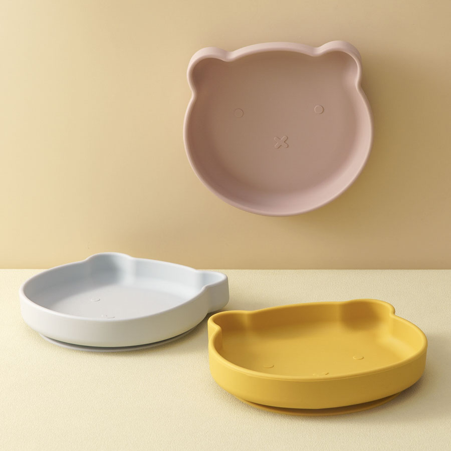 1PC Silicone Baby Dishes Sucti - Baby Food Product 评论和价格