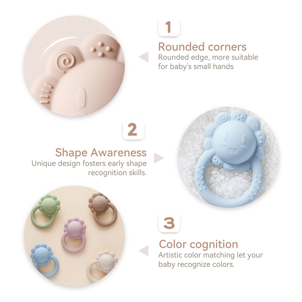 Baby Toys Silicone Teether Foo - Baby Food Natural 评论和价格