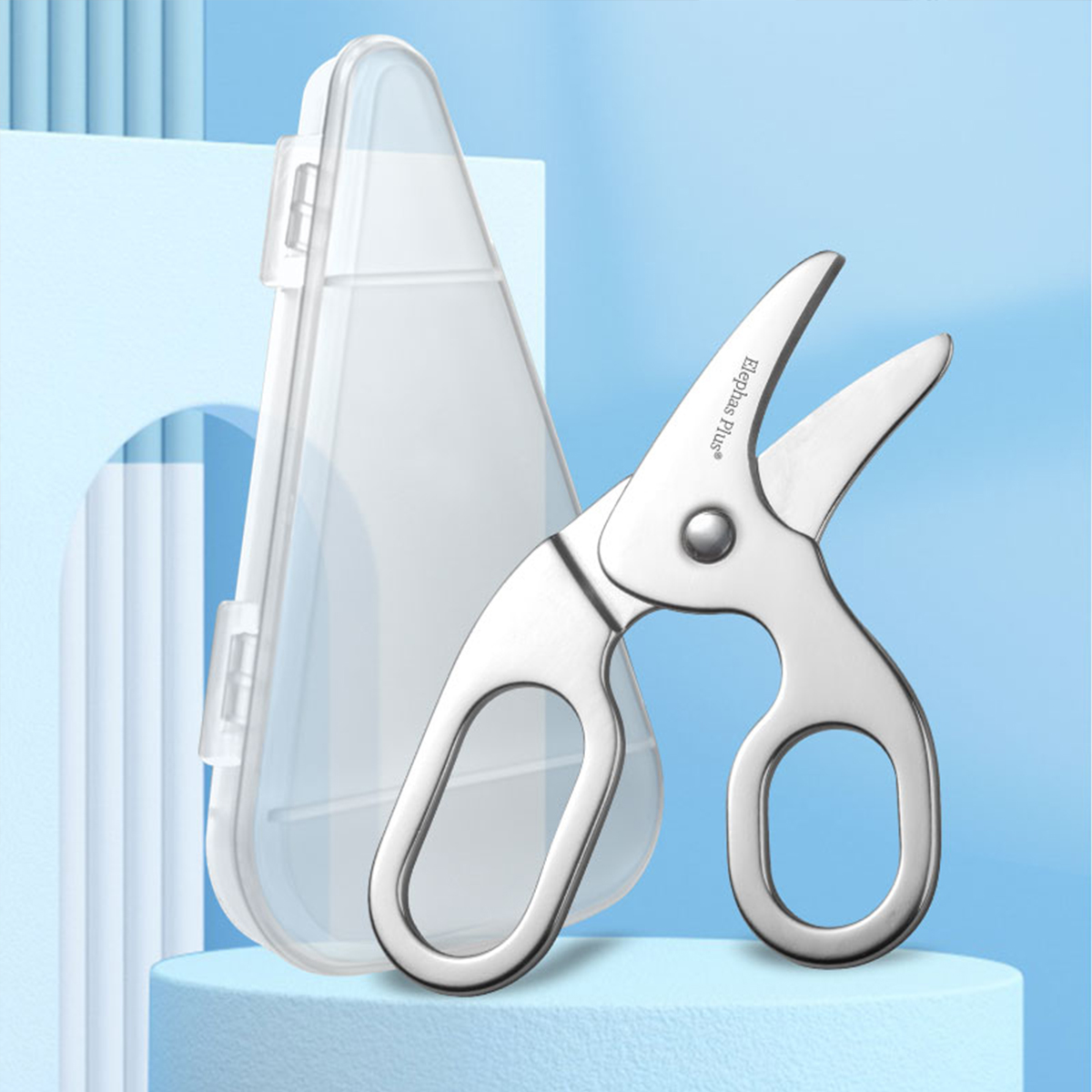 Safety Baby Food Scissors - Fo - Baby Food Utensil 评论和价格