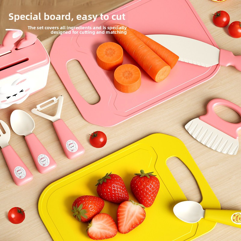 Children Kitchen Toy Set Featu - Baby Food Knife Set 评论和价格