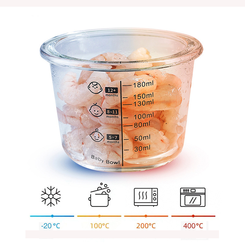 180ml Glass Baby Food Storage  - Baby Food Nestle 评论和价格