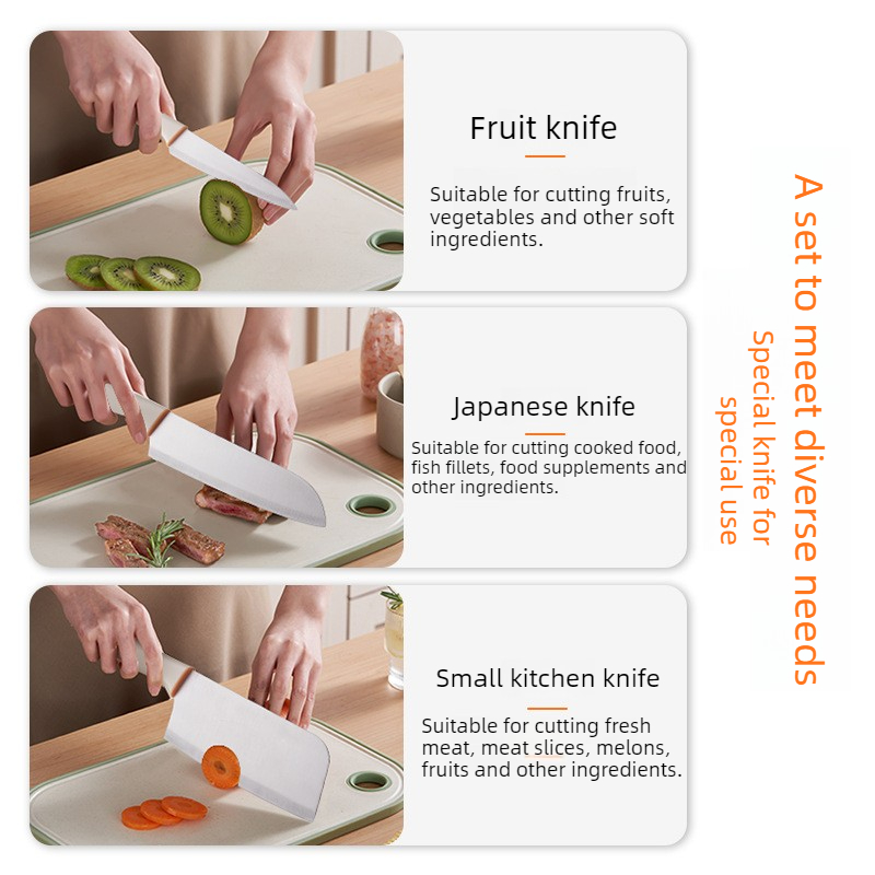 Stainless Steel Kitchen Knife  - Baby Food Knife Set 评论和价格