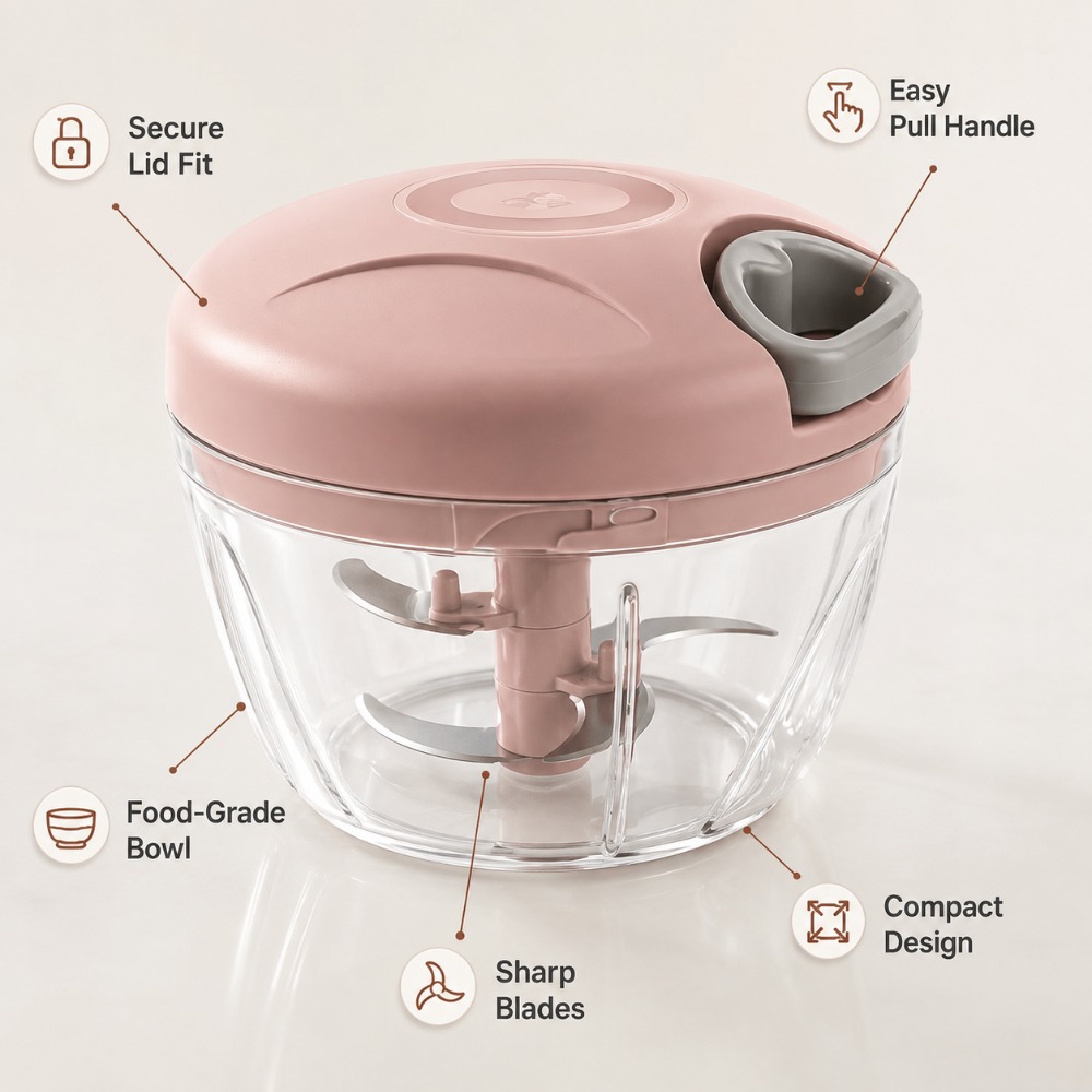 Manual Pull String Garlic Minc - Baby Kitchen Food 评论和价格