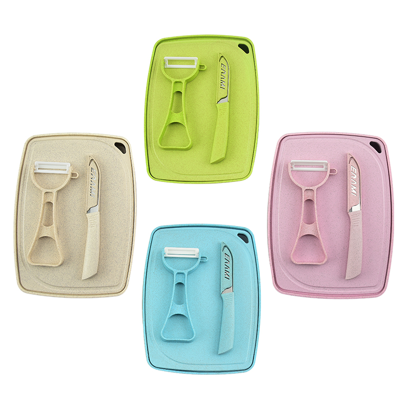 Set Of Four-Piece Fruit Knives - Baby Food Knife Set 评论和价格
